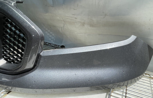 FORD RANGER XLT FRONT BUMPER COVER GRILLE W/O SENSORS GRAY (M7) 19-23