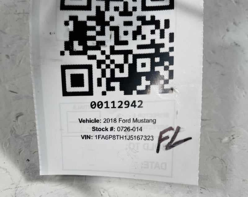 Load image into Gallery viewer, 2015 - 2023 FORD MUSTANG FRONT LEFT SIDE ENGINE MOUNT SUPPORT BRACKET # 112942
