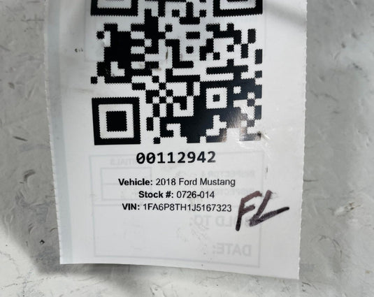 2015 - 2023 FORD MUSTANG FRONT LEFT SIDE ENGINE MOUNT SUPPORT BRACKET