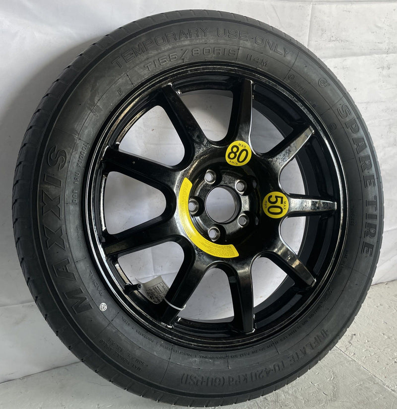 Load image into Gallery viewer, GENESIS GV70 SPARE TIRE WHEEL RIM 19X4 MAXXIS T155/80R19 114M 2022-2025 # 107601
