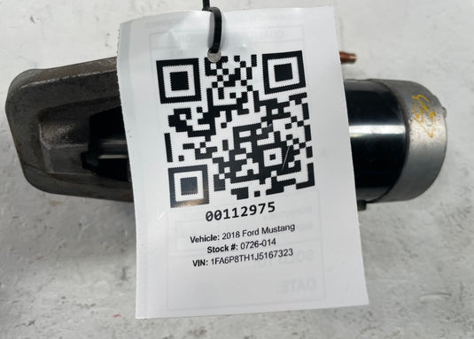 18-23 FORD MUSTANG ECOBOOST ENGINE STARTER MOTOR 12V 92K JR3T11000BA