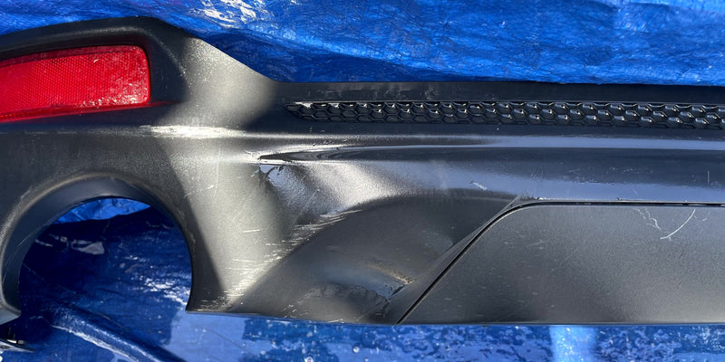 Load image into Gallery viewer, ACURA RDX REAR BUMPER COVER LOWER VALANCE W/REFLECTORS 2019-2021 # 109777
