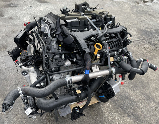 GENESIS GV70 AWD ENGINE MOTOR WITH TURBO ASSEMBLY 2.5L 29K 2022-2024