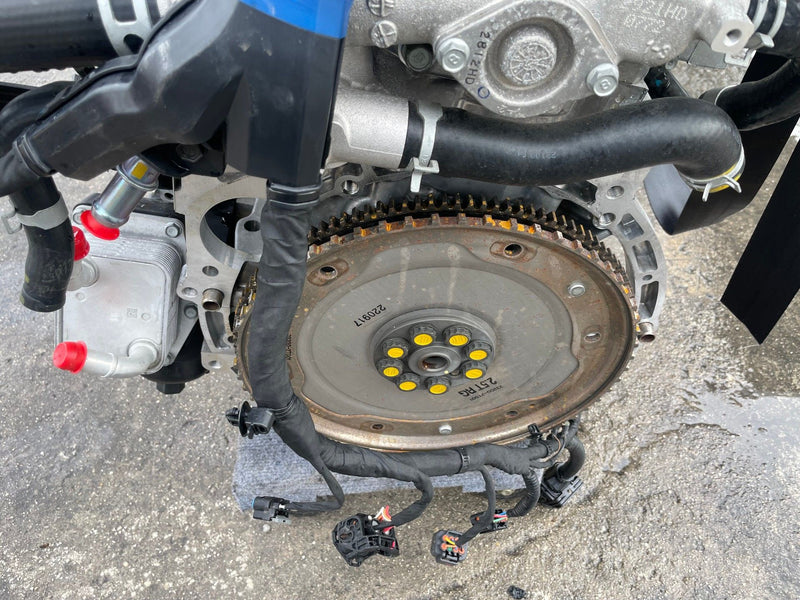 Load image into Gallery viewer, GENESIS GV70 AWD ENGINE MOTOR WITH TURBO ASSEMBLY 2.5L 29K 2022-2024 # 107619
