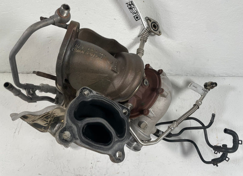 Load image into Gallery viewer, 2015-2023 FORD MUSTANG ECOBOOST GAS ENGINE TURBOCHARGER FR3E9G438CF 2.3L# 112981
