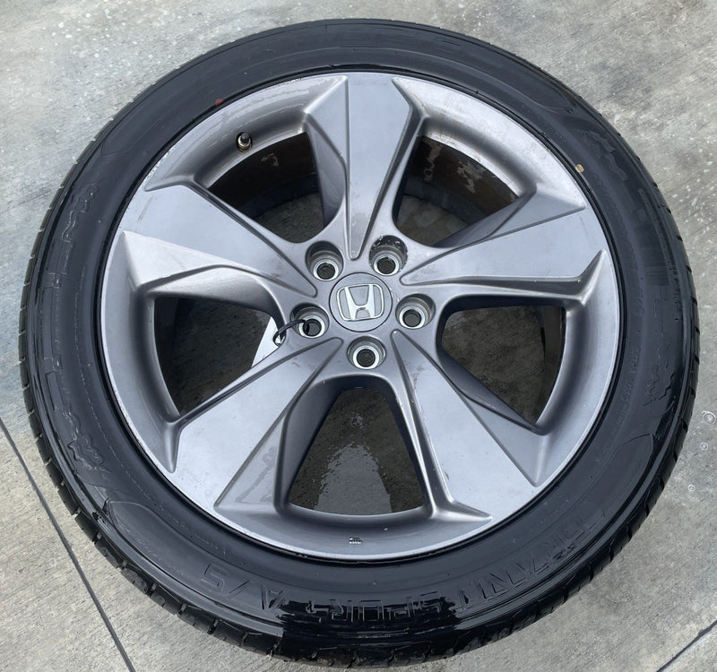 Load image into Gallery viewer, HONDA PASSPORT 20X8.5J ET55 5 SPOKE WHEEL RIM W/TIRE (ONLY#1) 3.5L 19-21 #107500
