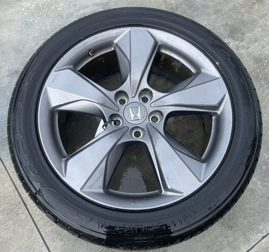 HONDA PASSPORT 20X8.5J ET55 5 SPOKE WHEEL RIM W/TIRE (ONLY#1) 3.5L 19-21 #107500