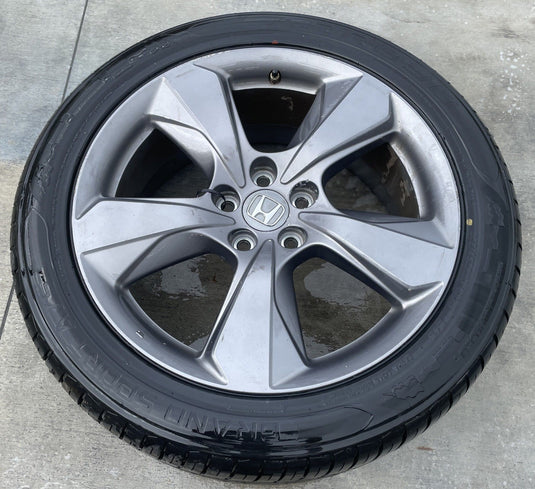 HONDA PASSPORT 20X8.5J ET55 5 SPOKE WHEEL RIM W/TIRE (ONLY#1) 3.5L 19-21 #107500