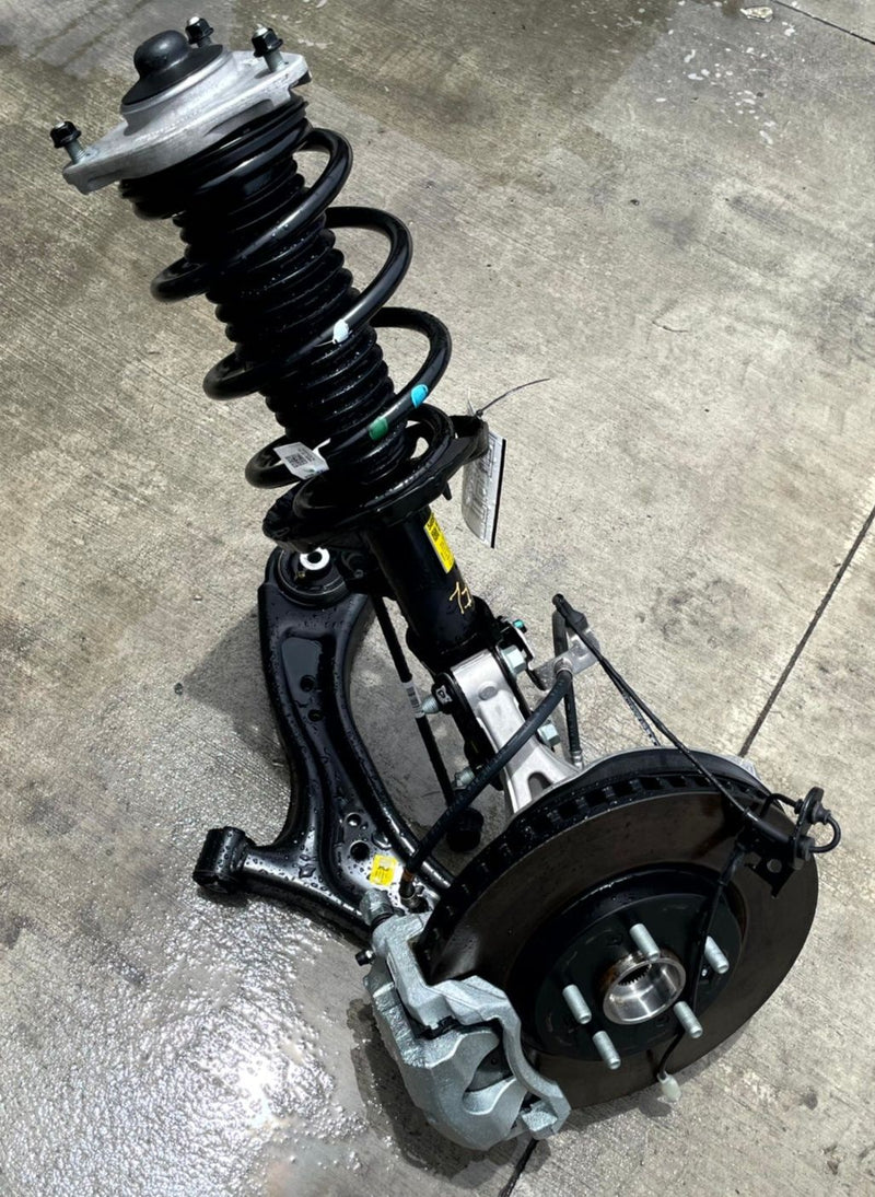 Load image into Gallery viewer, 2023-2025 HYUNDAI IONIQ 6 AWD FRONT LEFT SIDE SUSPENSION KNEE ASSEMBLY # 109862
