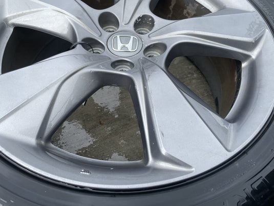 HONDA PASSPORT 20X8.5J ET55 5 SPOKE WHEEL RIM W/TIRE (ONLY#1) 3.5L 19-21 #107500