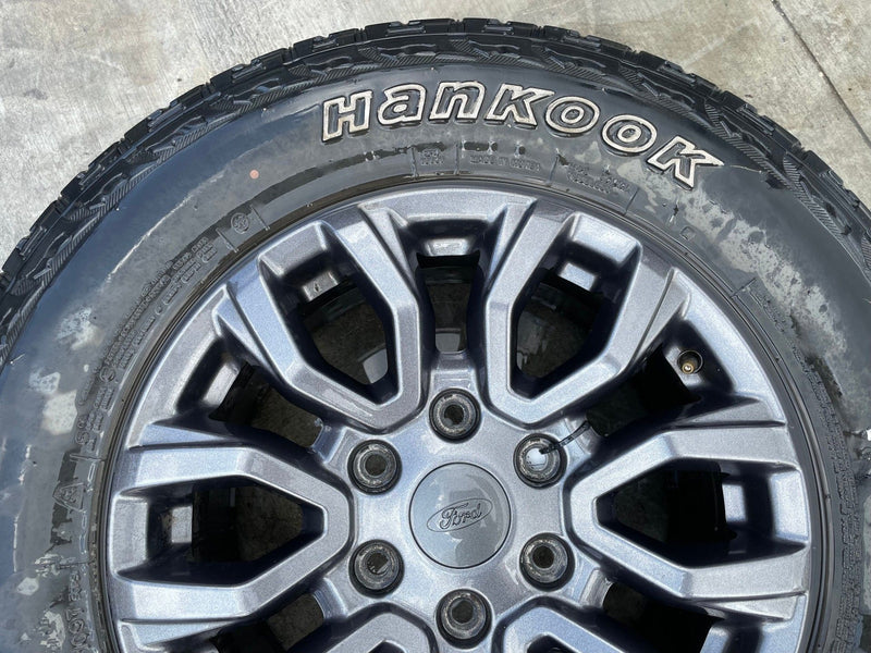 Load image into Gallery viewer, FORD RANGER 17x8 12 SPOKE GRAY ALLOY WHEEL RIM W/TIRE (ONLY#1) 2019-2023 #112228
