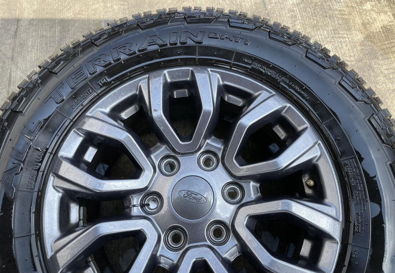 Load image into Gallery viewer, FORD RANGER 17x8 12 SPOKE GRAY ALLOY WHEEL RIM W/TIRE (ONLY#1) 2019-2023 #112229
