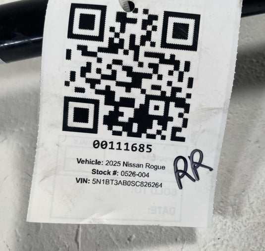 2021 - 2025 NISSAN ROGUE REAR RIGHT OR LEFT SIDE AXLE SHAFT HALFSHAFT