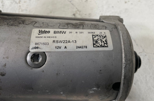 2019-2024 BMW 330i XDrive G20 ENGINE IGNITION STARTER MOTOR UNIT 12V