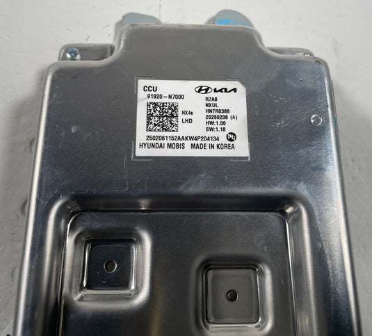 2025-2026 HYUNDAI TUCSON CCU CENTRAL COMMUNICATION CONTROL MODULE 2.5L