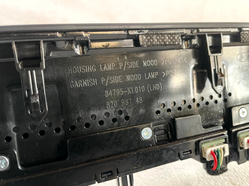 Load image into Gallery viewer, 2023 - 2025 HYUNDAI IONIQ 6 DASH RIGHT LOWER BEZEL MOLDING TRIM COVER # 109848
