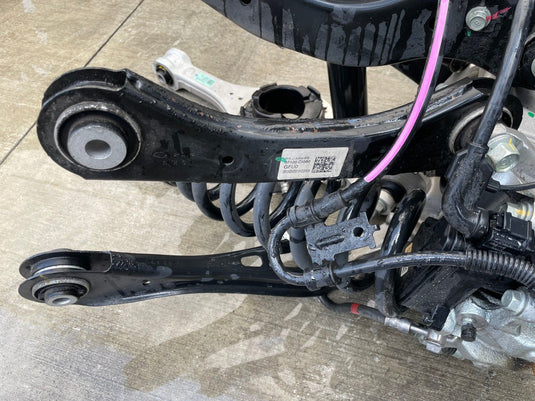 2023-2025 HYUNDAI IONIQ 6 RWD REAR LEFT SIDE SUSPENSION KNEE ASSEMBLY