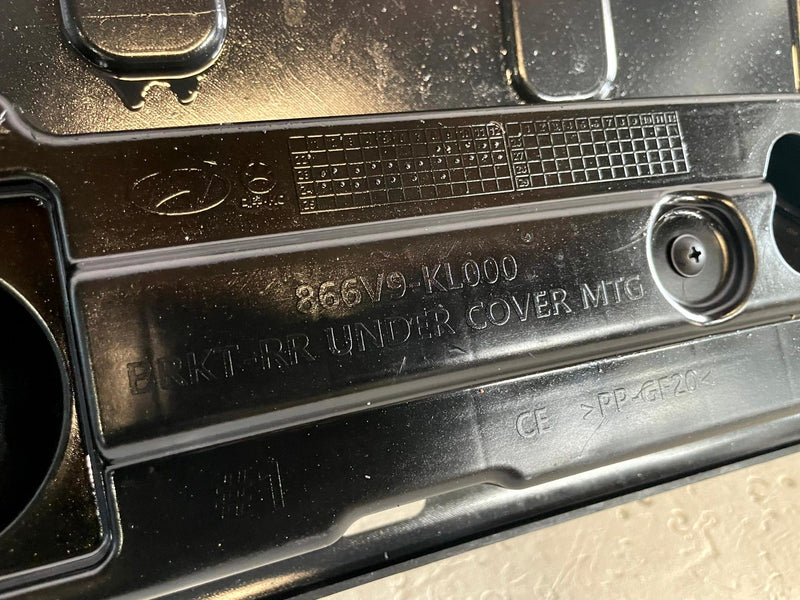 Load image into Gallery viewer, 2023 - 2025 HYUNDAI IONIQ 6 REAR UNDER BUMPER SPLASH SHIELD GUARD # 109875
