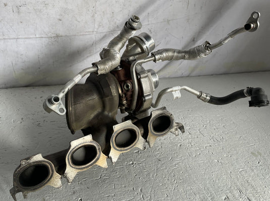 2019-2025 BMW 330I xDRIVE G20 ENGINE TURBOCHARGER EXHAUST MANIFOLD 2.0L