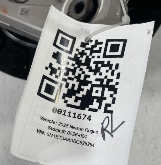 2021 - 2025 NISSAN ROGUE REAR LEFT DRIVER SIDE SPINDLE KNUCKLE HUB