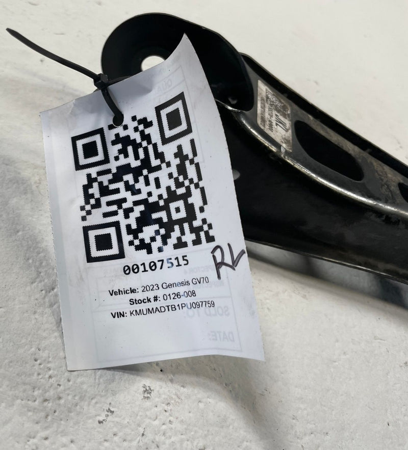 Load image into Gallery viewer, 2022-2025 GENESIS GV70 REAR LEFT PASSENGER LOWER TRAILING CONTROL ARM # 107515
