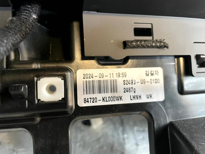 Load image into Gallery viewer, 2023 - 2025 HYUNDAI IONIQ 6 FRONT DASHBOARD INSTRUMENT PANEL BLACK # 109866
