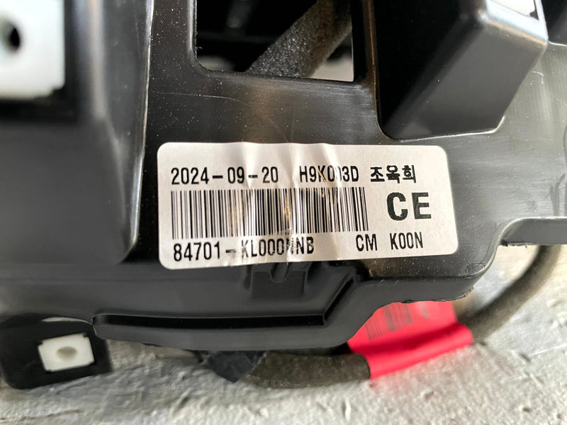 Load image into Gallery viewer, 2023 - 2025 HYUNDAI IONIQ 6 FRONT DASHBOARD INSTRUMENT PANEL BLACK # 109866
