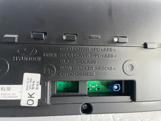 2023-2025 HYUNDAI IONIQ 6 DASH CLUSTER SPEEDOMETER 12.3'' SCREEN DISPLAY