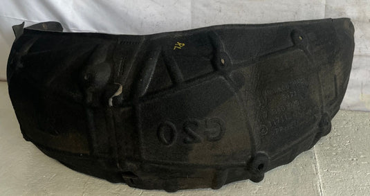 19-25 BMW 330I xDRIVE G20 REAR LEFT SIDE QUARTER WHEELHOUSE SPLASH GUARD