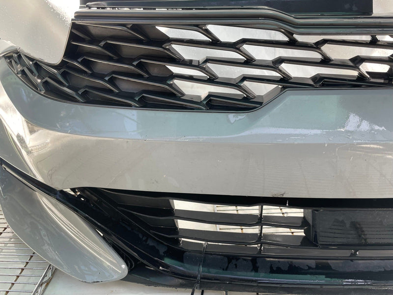 Load image into Gallery viewer, KIA K5 GT FRONT BUMPER COVER ASSEMBLY W/GRILLES SILVER (C7S) 2021-2024 # 111811
