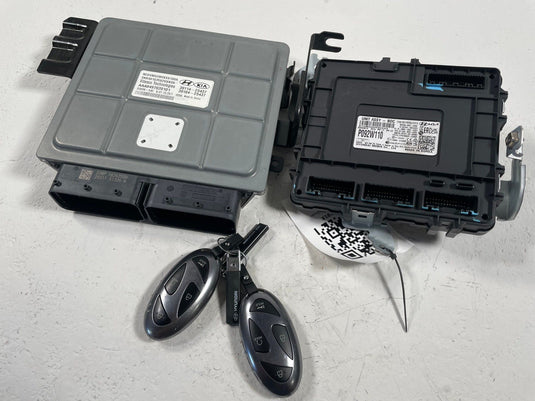 2025 HYUNDAI TUCSON FWD ENGINE & BODY CONTROL MODULE ECM BCM W/ KEY FOB