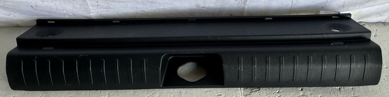 Load image into Gallery viewer, 2022 - 2024 KIA EV6 REAR TRUNK SILL SCUFF PLATE TRIM COVER PANEL BLACK # 109921
