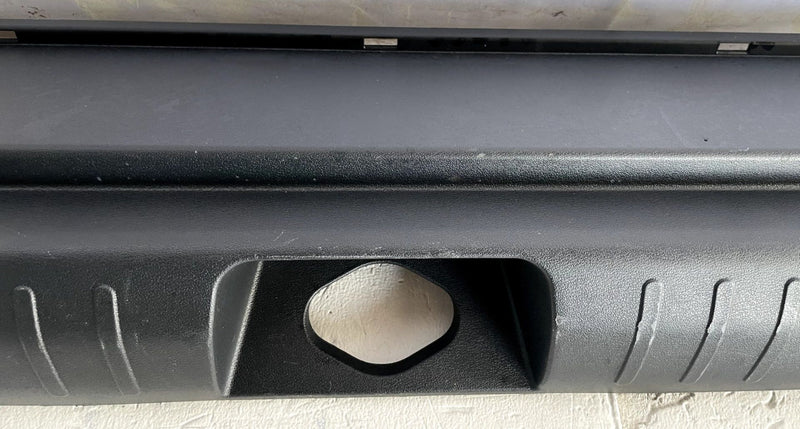 Load image into Gallery viewer, 2022 - 2024 KIA EV6 REAR TRUNK SILL SCUFF PLATE TRIM COVER PANEL BLACK # 109921
