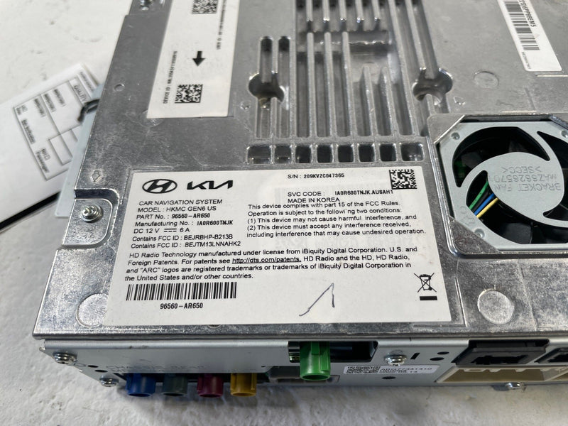 Load image into Gallery viewer, 2022 - 2023 GENESIS GV70 AUDIO RADIO RECIEVER MODULE HEAD UNIT 2.5L # 107521
