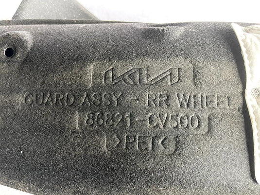 2022 - 2024 KIA EV6 REAR LEFT DRIVER SIDE WHEEL ARCH LINER SPLASH GUARD