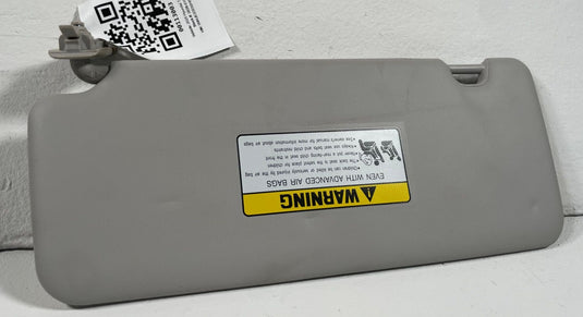 22-25 HYUNDAI TUCSON FRONT RIGHT PASSENGER SIDE SUNVISOR SUN VISOR GRAY