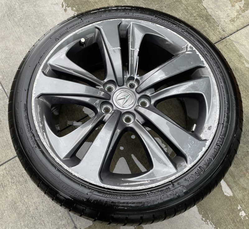 Load image into Gallery viewer, ACURA TLX 19x8-1/2 5 DOUBLE SPOKE ALLOY WHEEL RIM W/TIRE (ONLY#1) 21-23 # 109047
