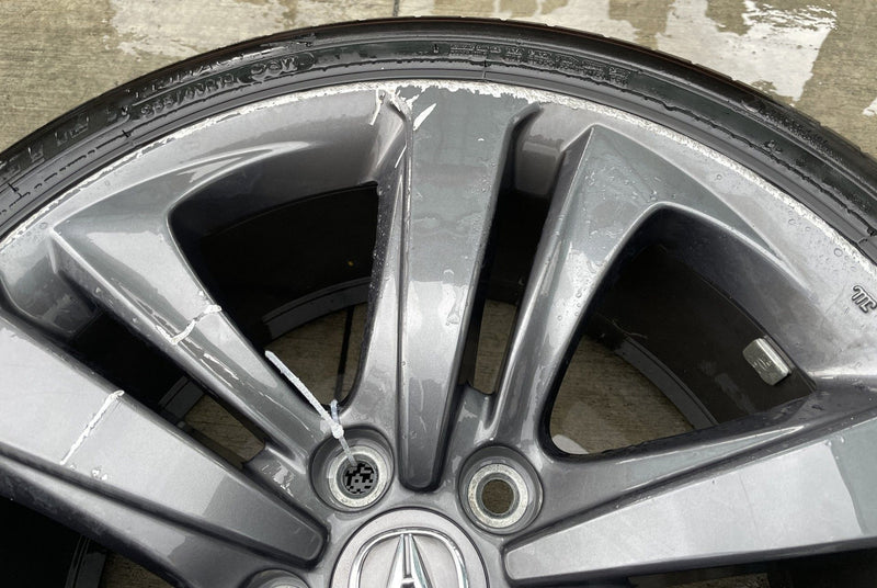 Load image into Gallery viewer, ACURA TLX 19x8-1/2 5 DOUBLE SPOKE ALLOY WHEEL RIM W/TIRE (ONLY#1) 21-23 # 109047
