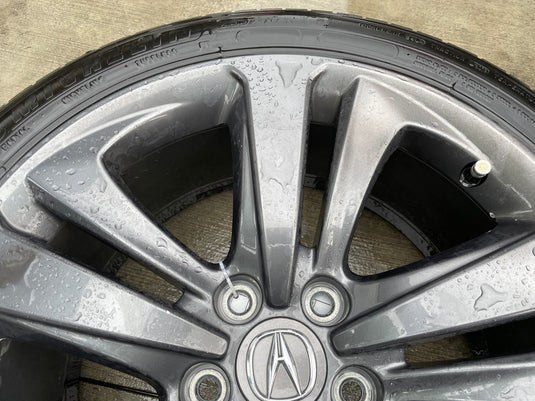 ACURA TLX 19x8-1/2 5 DOUBLE SPOKE ALLOY WHEEL RIM W/TIRE (ONLY#1) 21-23 # 109045