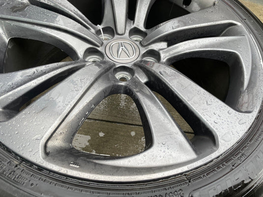 ACURA TLX 19x8-1/2 5 DOUBLE SPOKE ALLOY WHEEL RIM W/TIRE (ONLY#1) 21-23 # 109045