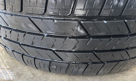 KIA K5 18x7-1/2 MACHINED BLACK ALLOY WHEEL RIM W/TIRE (ONLY#1) 2021-2024 #111797