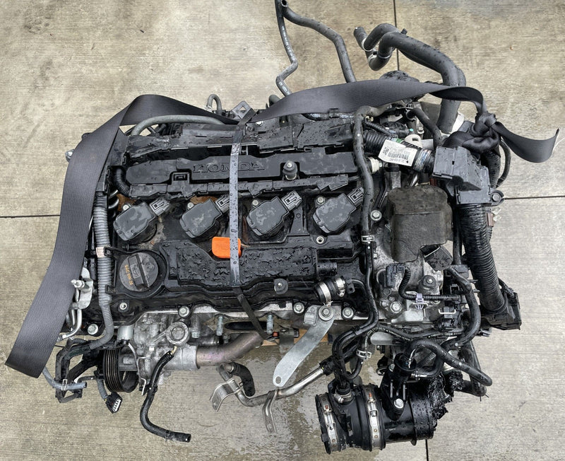 Load image into Gallery viewer, ACURA TLX FWD TURBOCHARGED AUTOMATIC ENGINE MOTOR ASSEMBLY 2.0L 21-23 # 109028
