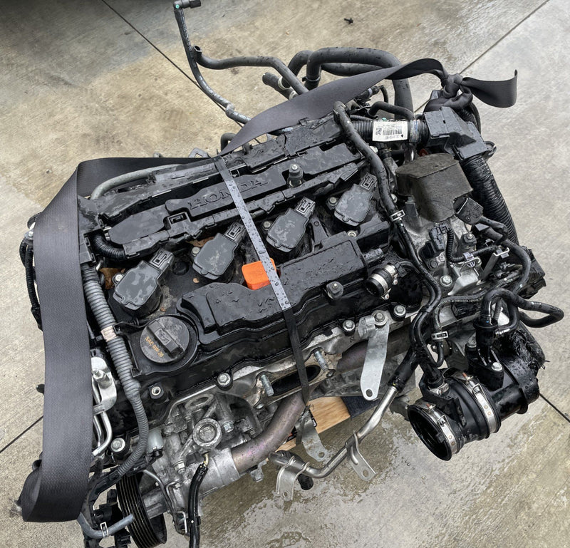 Load image into Gallery viewer, ACURA TLX FWD TURBOCHARGED AUTOMATIC ENGINE MOTOR ASSEMBLY 2.0L 21-23 # 109028
