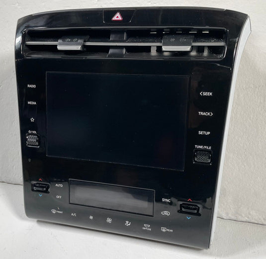 23-24 HYUNDAI TUCSON DASH AUDIO AC CLIMATE DISPLAY SCREEN CONROL PANEL