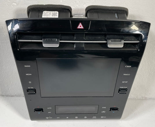 23-24 HYUNDAI TUCSON DASH AUDIO AC CLIMATE DISPLAY SCREEN CONROL PANEL