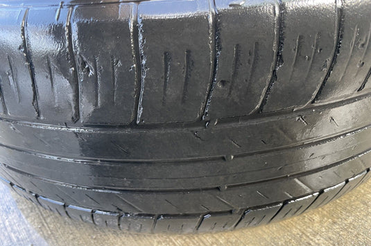 KIA K5 18x7-1/2 MACHINED BLACK ALLOY WHEEL RIM W/TIRE (ONLY#1) 2021-2024 #111799