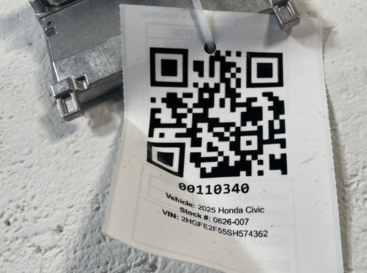 2025 HONDA CIVIC SEDAN FRONT WINDSHIELD LANE KEEP ASSIST CAMERA 2.0L