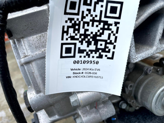 KIA EV6 EM17 REAR ENGINE MOTOR ASSEMBLY 91958CV020 23K MILES 2022-2024