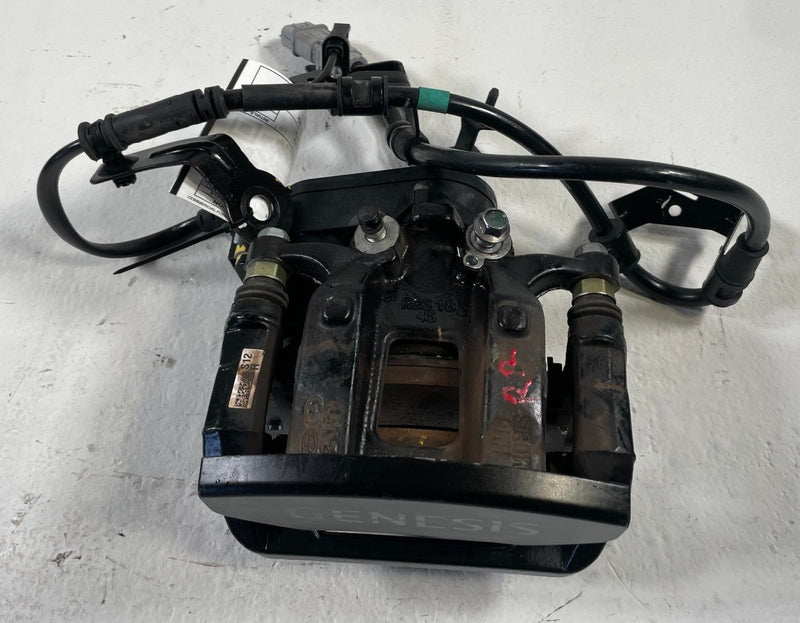 Load image into Gallery viewer, 2022 - 2025 GENESIS GV70 REAR RIGHT SIDE BRAKE CALIPIER W/ ABS SENSOR # 107575
