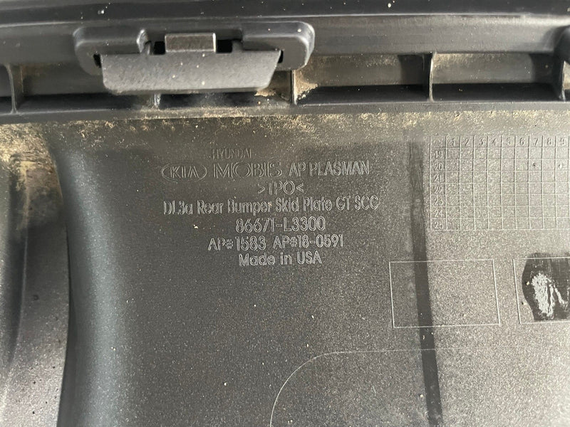 Load image into Gallery viewer, KIA K5 REAR BUMPER LOWER COVER PANEL W/ VALANCE SKID PLATE 2021-2024 # 111792
